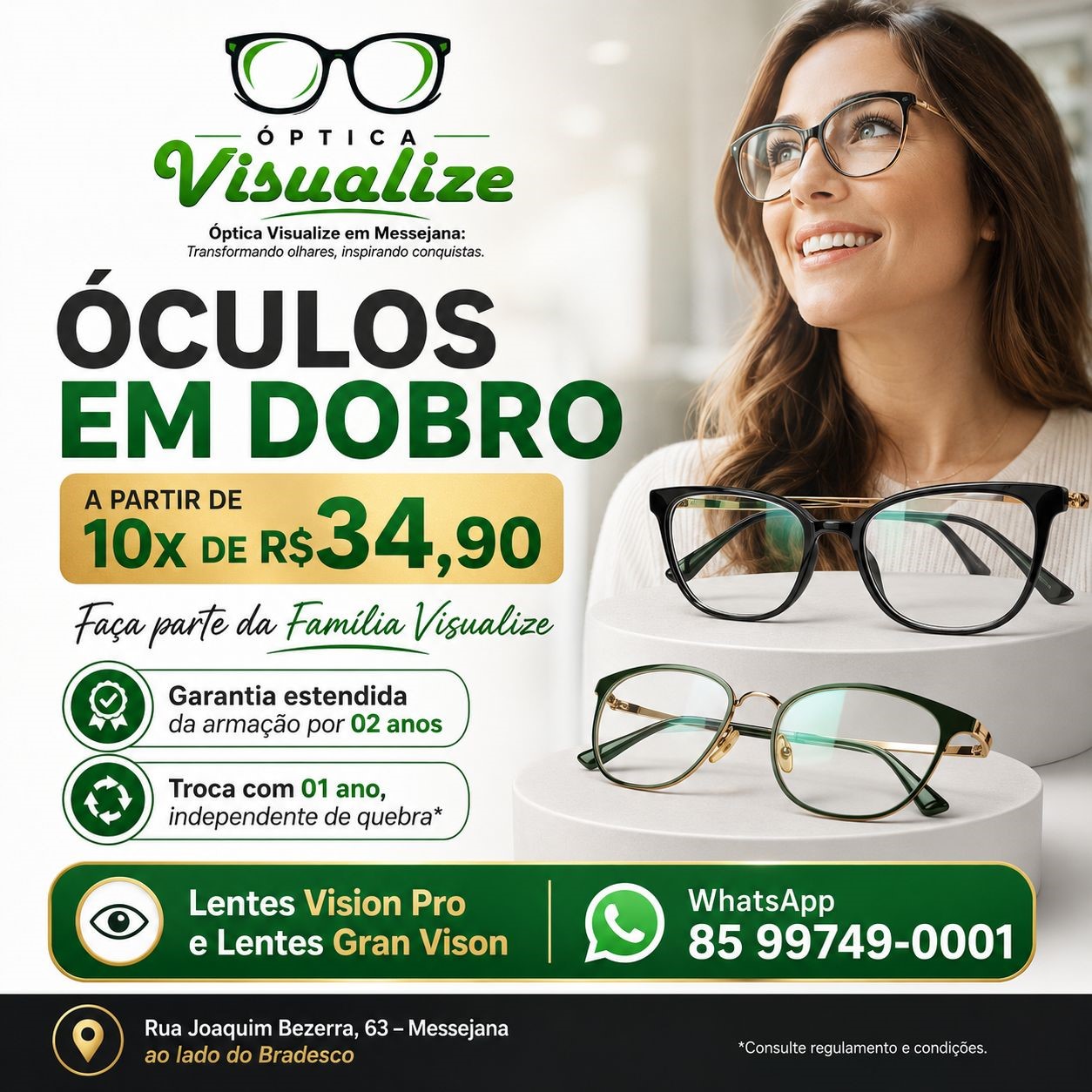 Campanha Óculos em Dobro